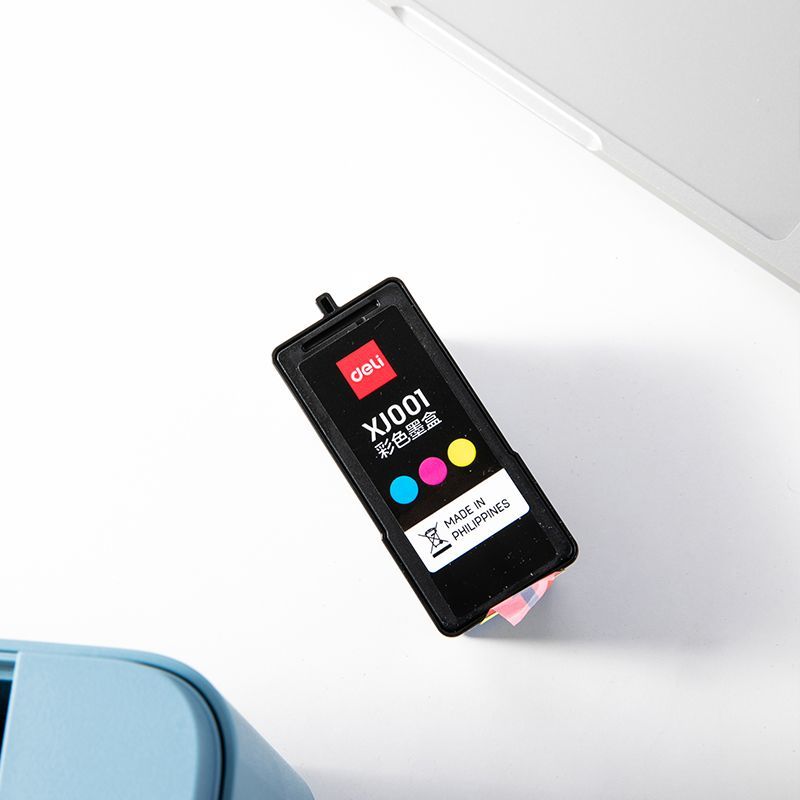 得力XJ001彩色墨盒X10打印机专用学生办公盒装三色300页耐用 商品详情 12