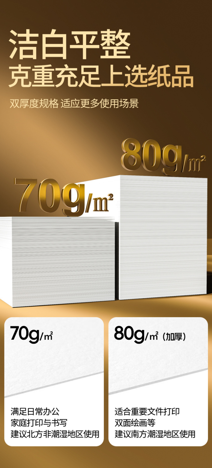 晨光A3复印纸办公用品70g500张一包80g打印纸包邮学生草稿纸单包 商品详情 20