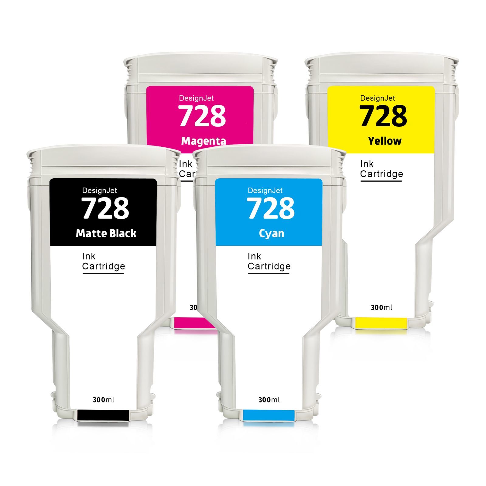 T728墨盒适用惠普HP T730 T830打印机墨盒 HPT830绘图仪墨盒 商品图 1