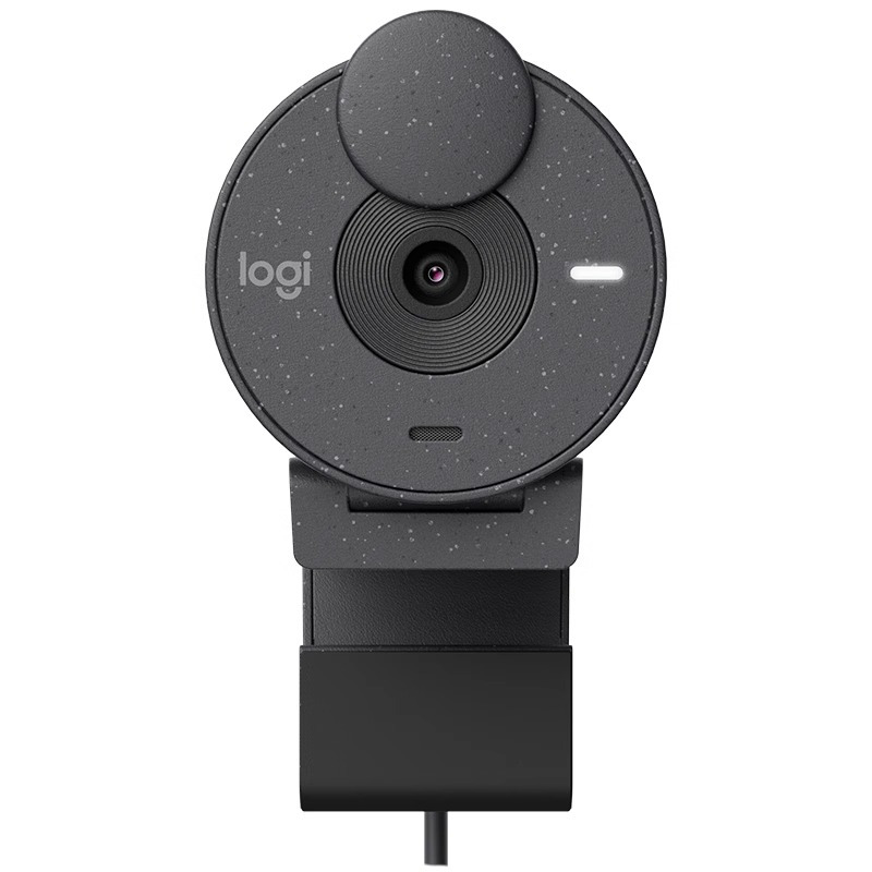 罗技 Brio305 摄像头 商用全高清1080P美颜直播电脑办公 Brio300 商品图 1