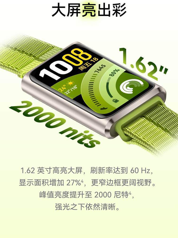 【华为】手环11 Pro 1.62英寸高亮大屏专业睡眠健康监测心率血氧 商品详情 7