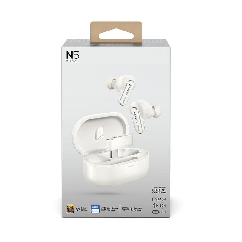【AKG】 N5主动降噪 无线蓝牙HiFi耳机高音质2.4G电脑音乐耳机-国行 商品图 1