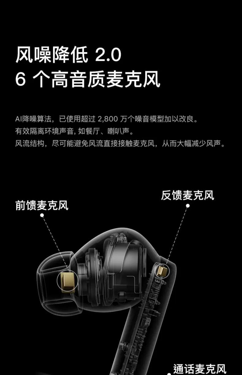CMF Nothing Buds pro 2 无线主动降噪蓝牙耳机防水防尘超长续航 商品详情 33
