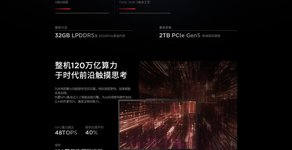 【全新机】联想ThinkPad X1 Carbon AI 酷睿Ultra7处理器 超轻薄旗舰商务笔记本电脑 商品详情 19