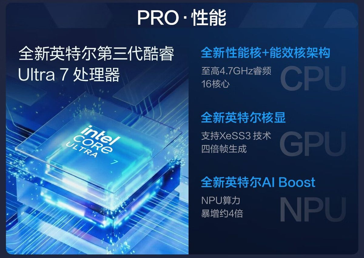 【华硕】无畏Pro14 2026款 Ultra7 356H 32GB 1TB 2.8K 120Hz 银色 商品详情 14
