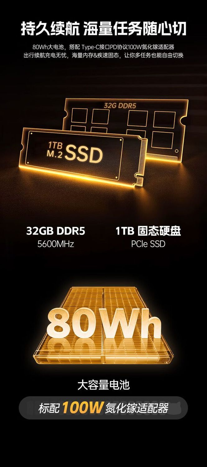 七彩虹COLORFIRE MEOW喵Book14 Pro 锐龙AI 7 350 2.8K学习办公笔记本电脑 商品详情 20